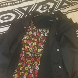 A dress & OBEY jacket